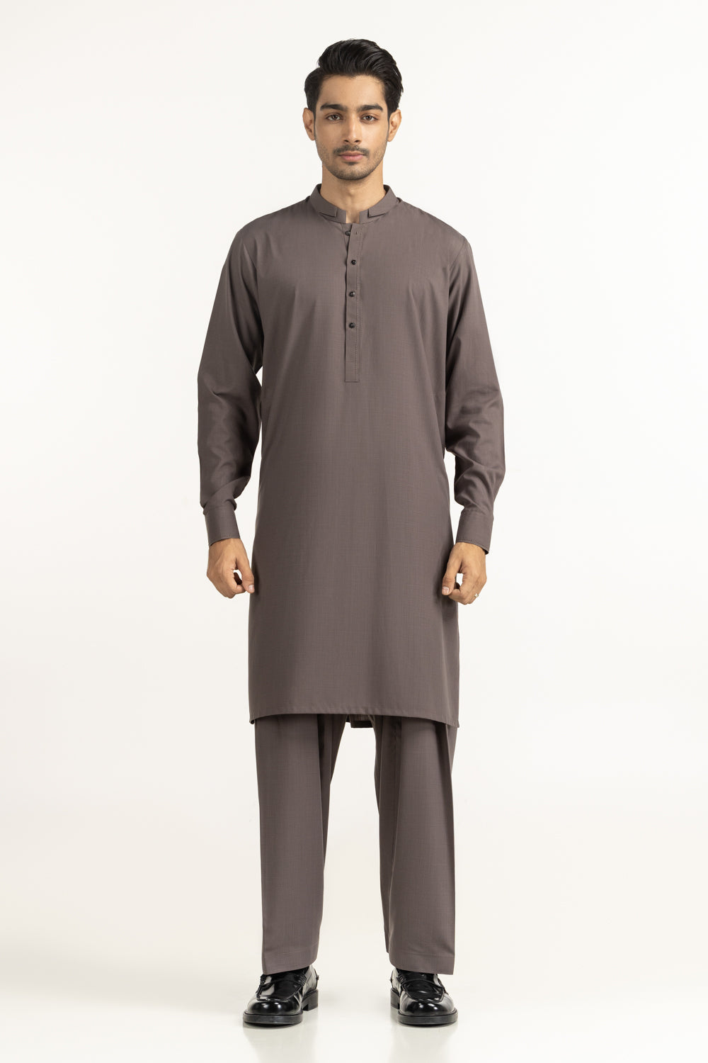 Embroidered Cotton Kurta