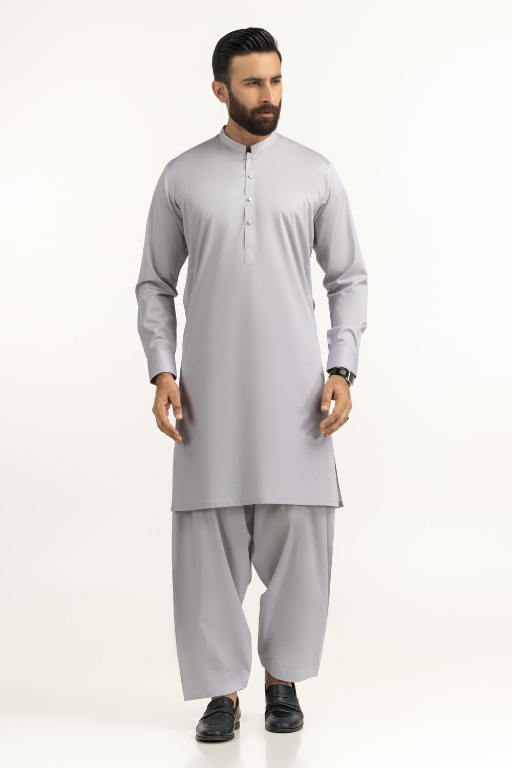 Regular Fit Embroidered Suits