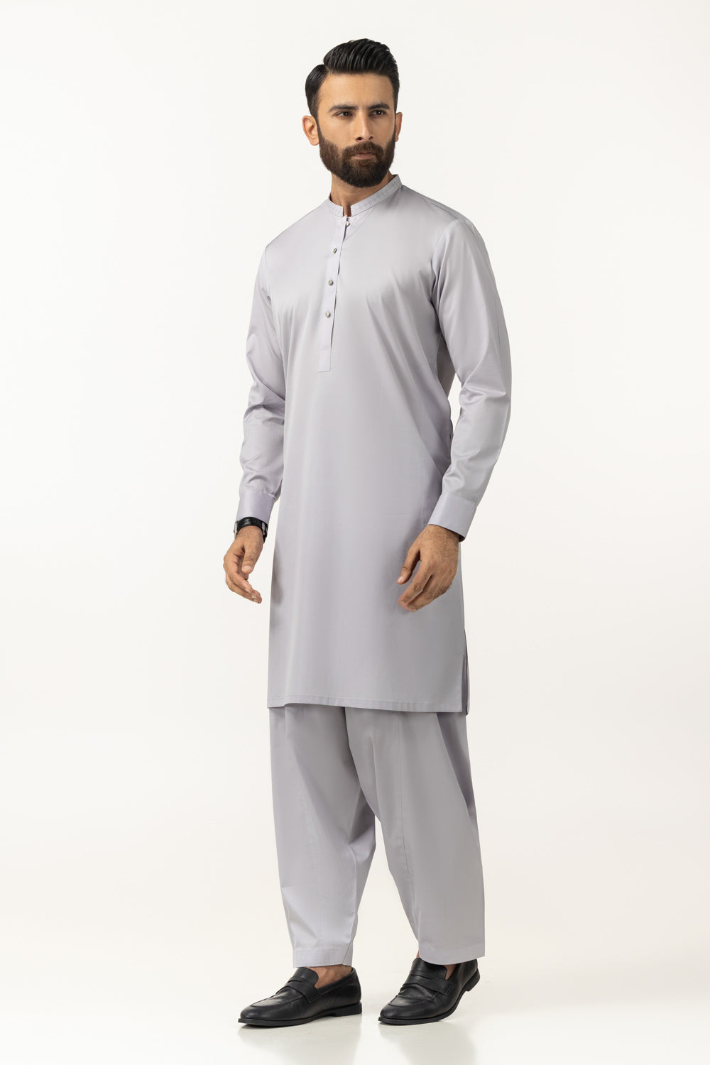 Regular Fit Embroidered Suits