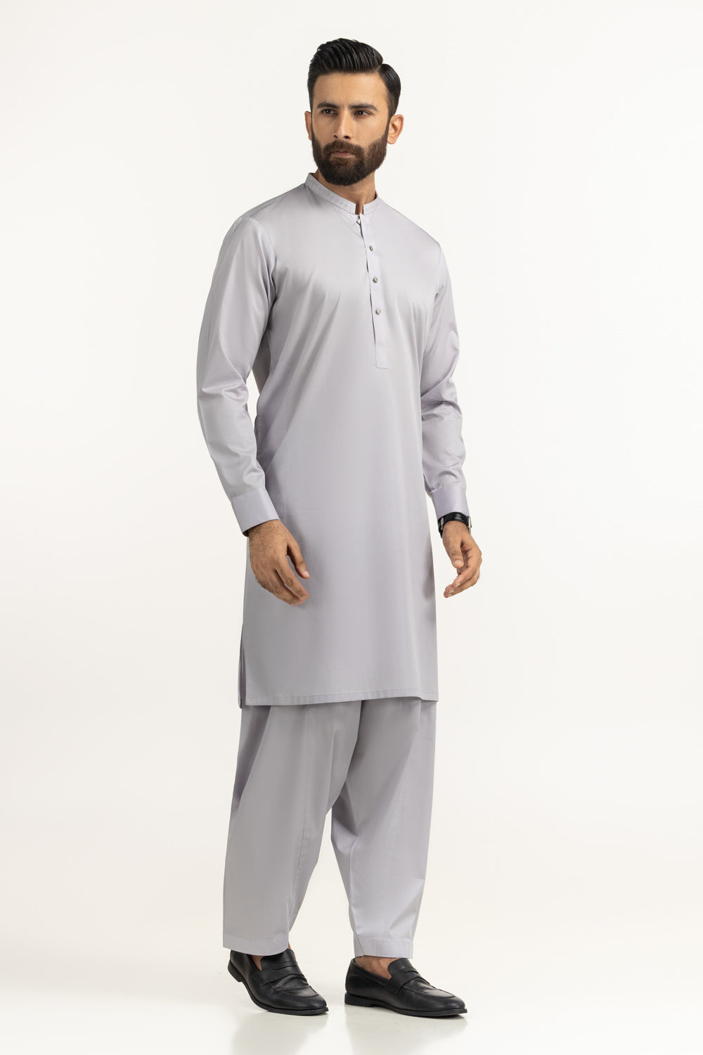 Regular Fit Embroidered Suits
