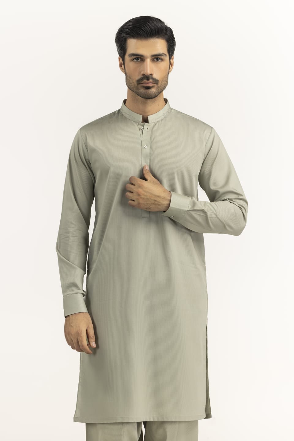 Regular Fit Embroidered Suits