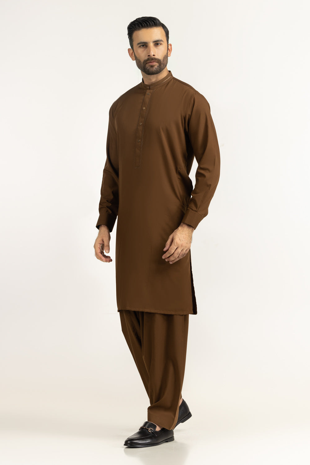 Regular Fit Embroidered Suits