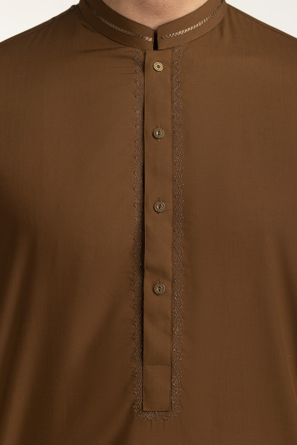 Regular Fit Embroidered Suits