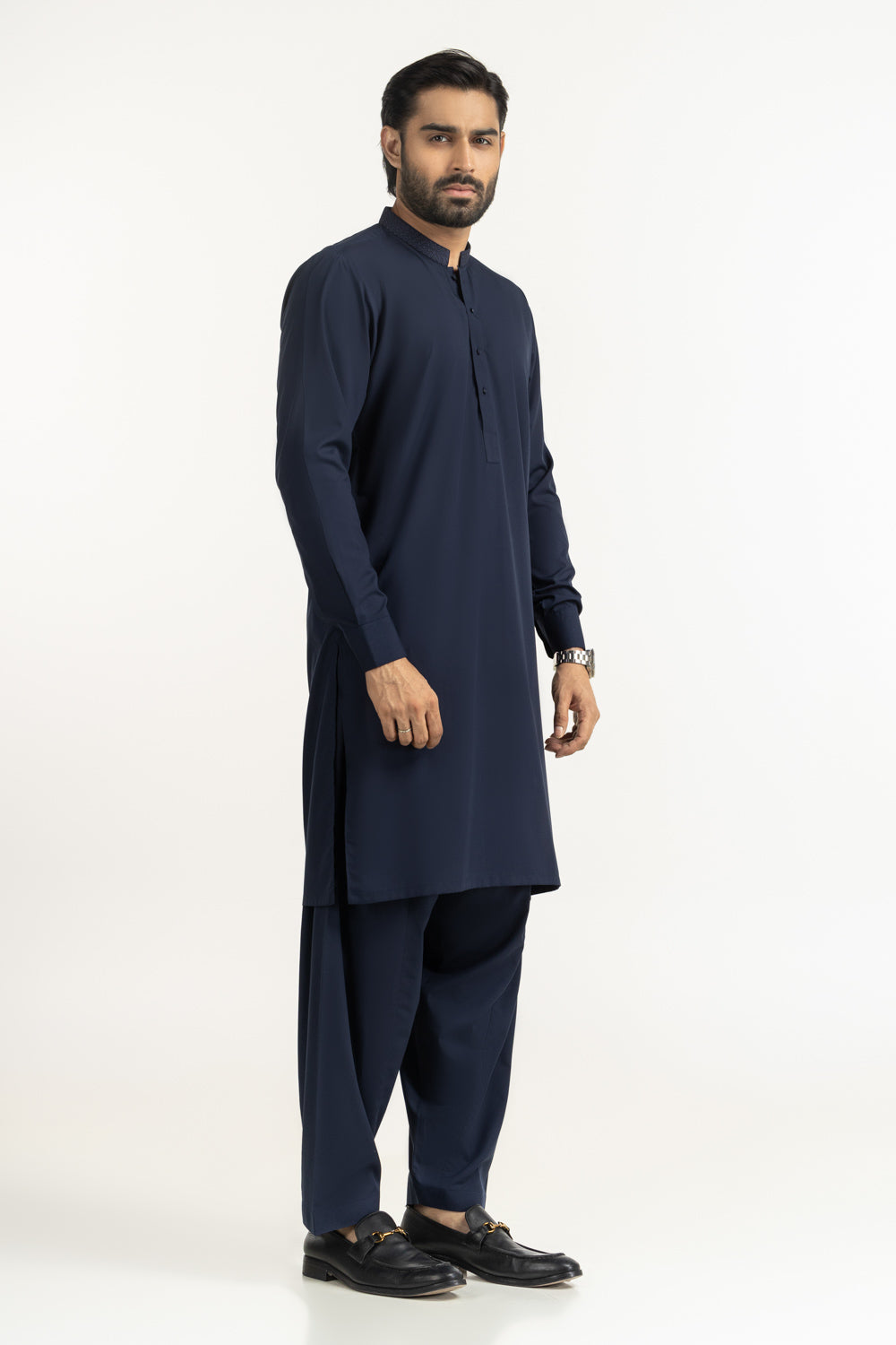 Regular Fit Embroidered Suits