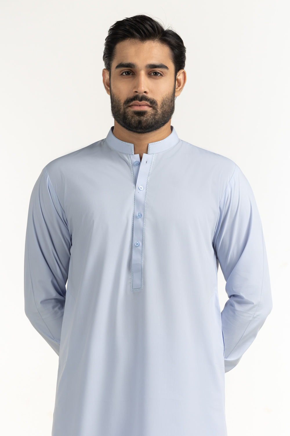 Regular Fit Embroidered Suits