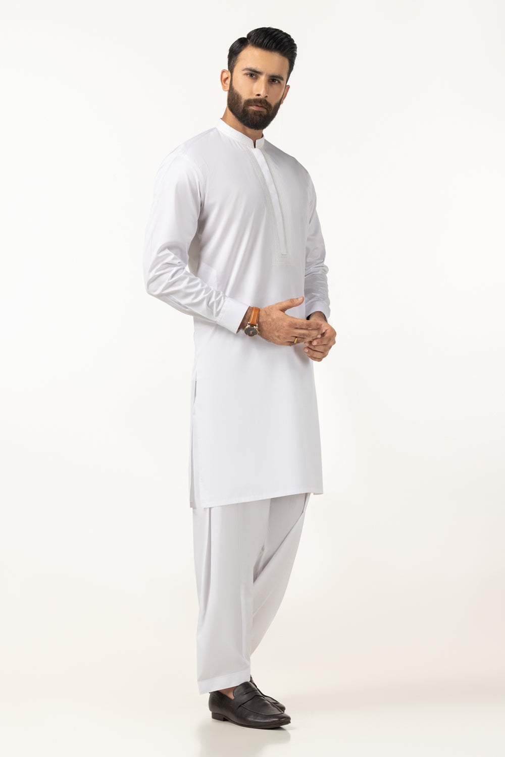 Regular Fit Embroidered Suits