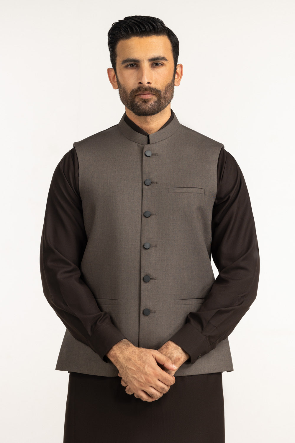 Regular Fit Basic Waistcoat
