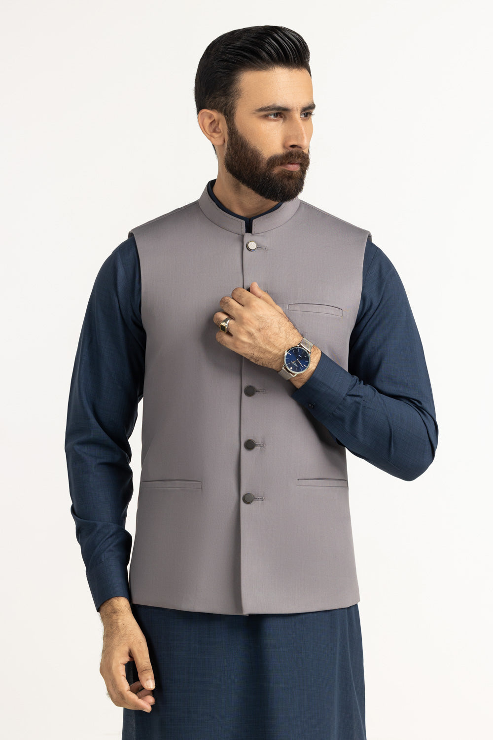 Regular Fit Styling Waist Coat