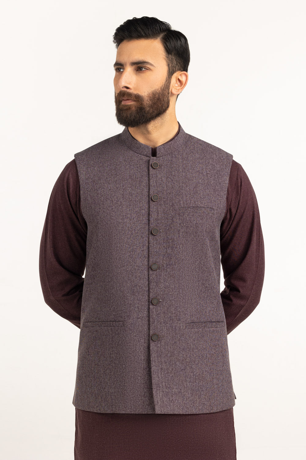 Regular Fit Basic Waistcoat