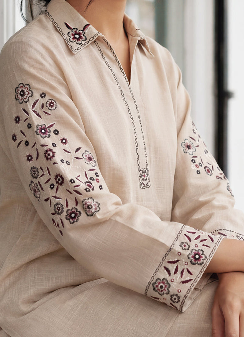 Embroidered Co-Ord Set