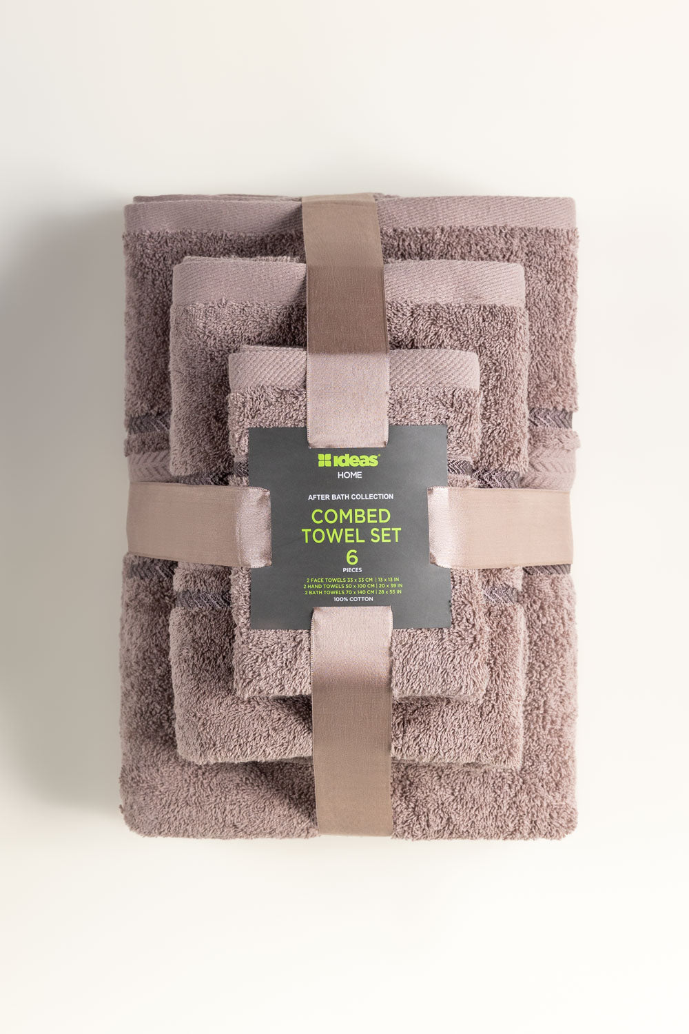 Mountain Combed Towel 6Pcs Set
