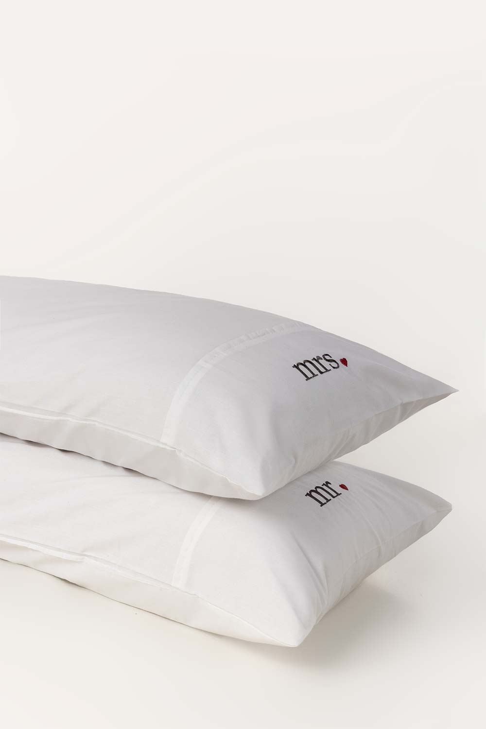 Mr And Mrs Dyed 2Pcs Pillow Covers 26