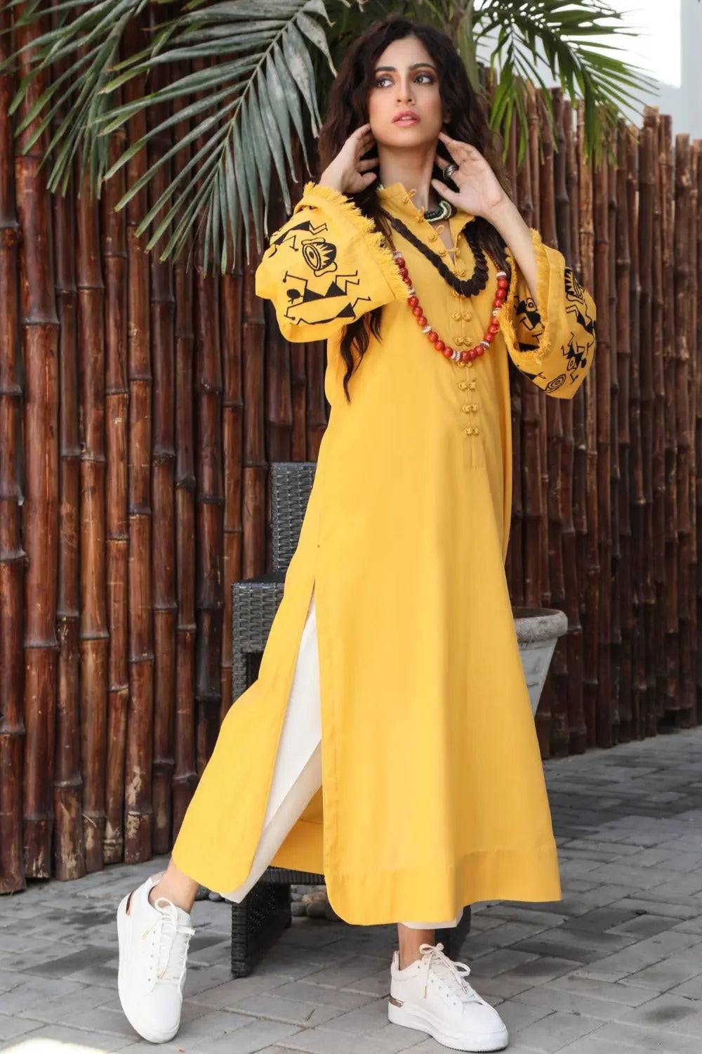 African Jacket - Fawn - Shesha Silk - Set