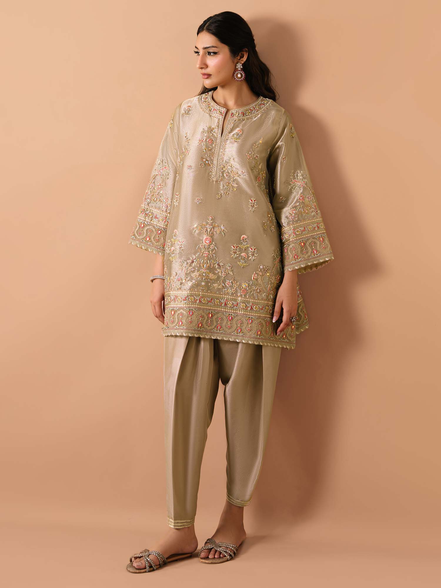 ALISHA & SKINNY SHALWARshort-alisha-skinny-shalwar