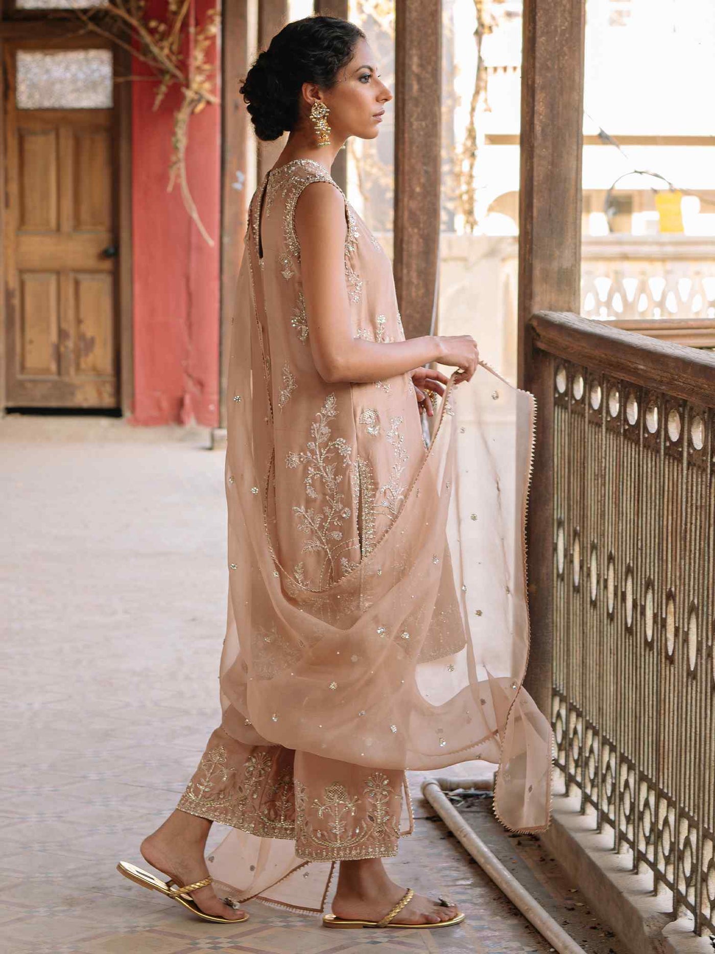 Natasha, Izaar & Dupatta