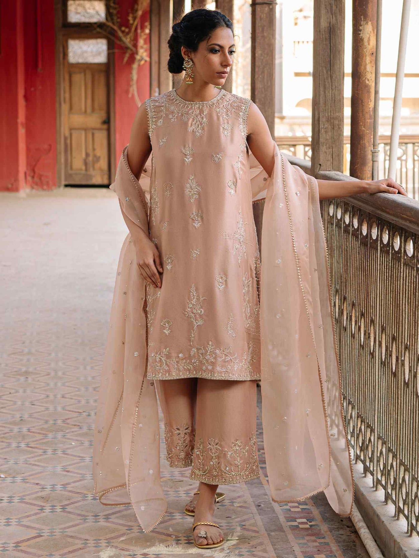 Natasha, Izaar & Dupatta