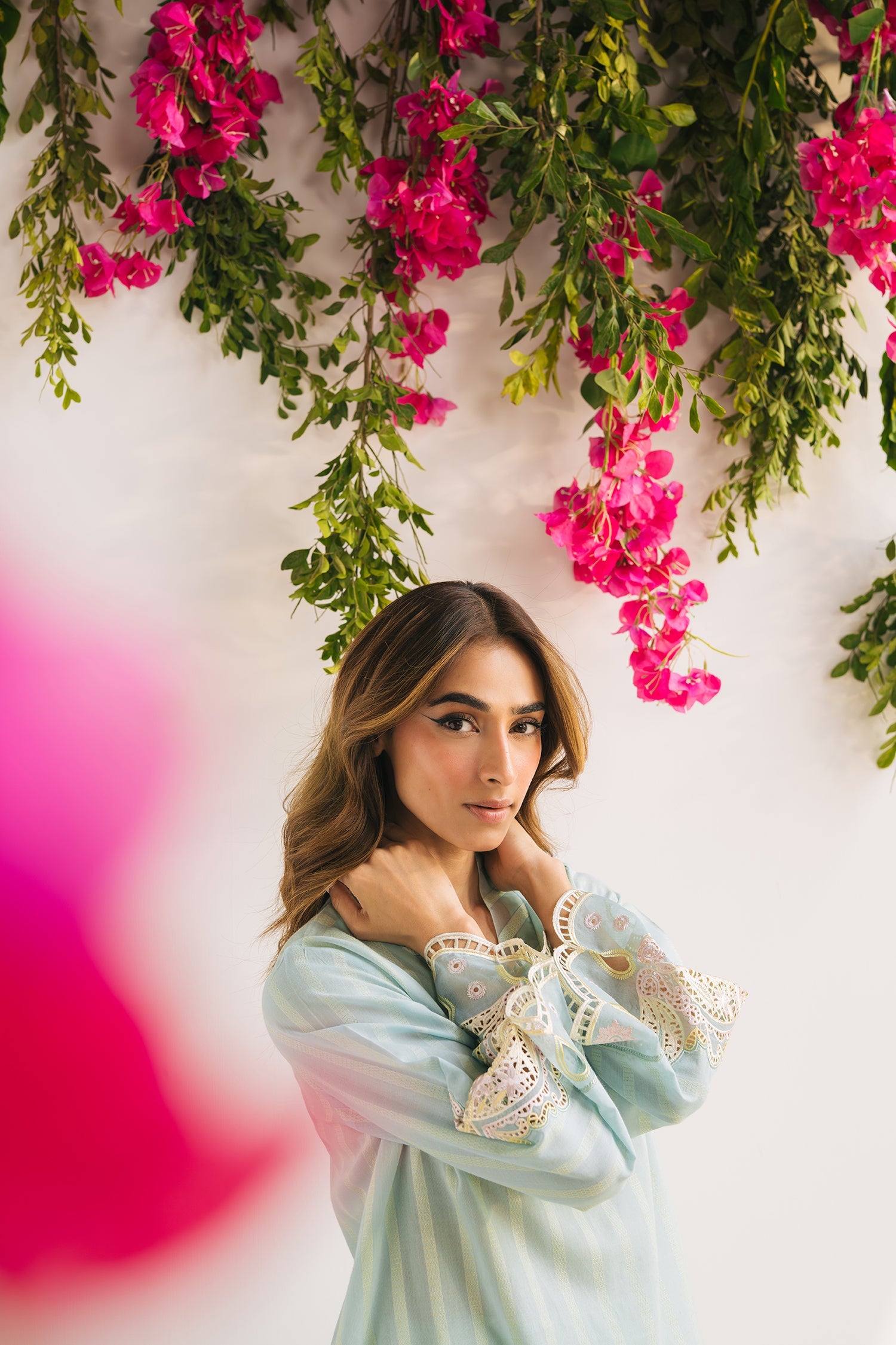 Blue Pineapple Matching Set