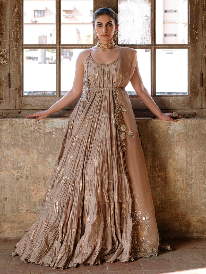 Anarkali, Belt & Dupatta