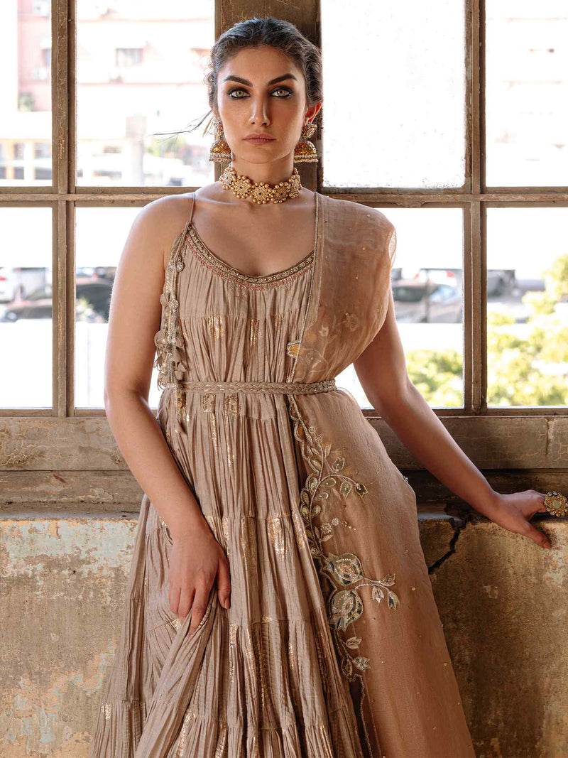 Anarkali, Belt & Dupatta