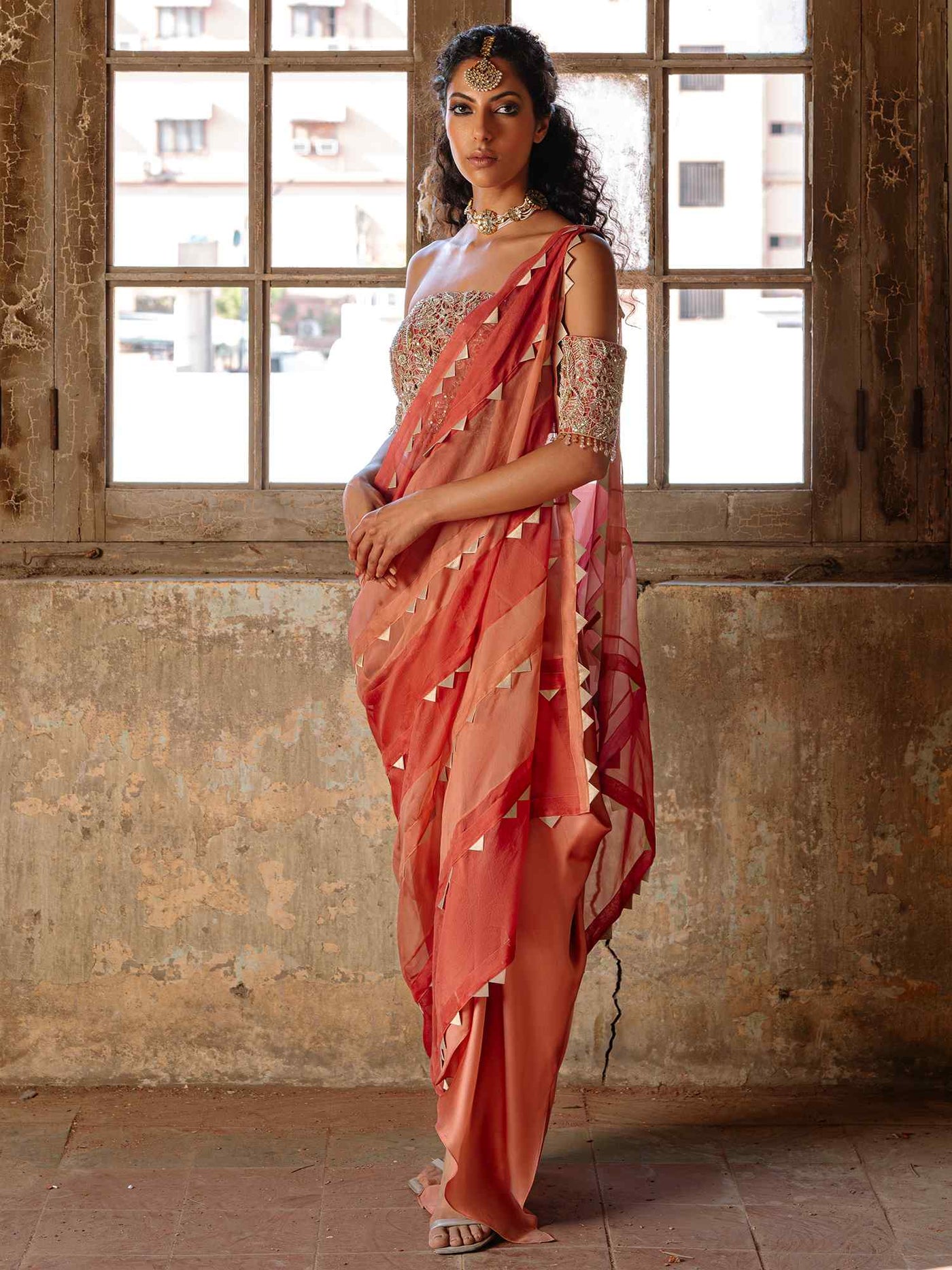 Choli W Skirt Dupatta