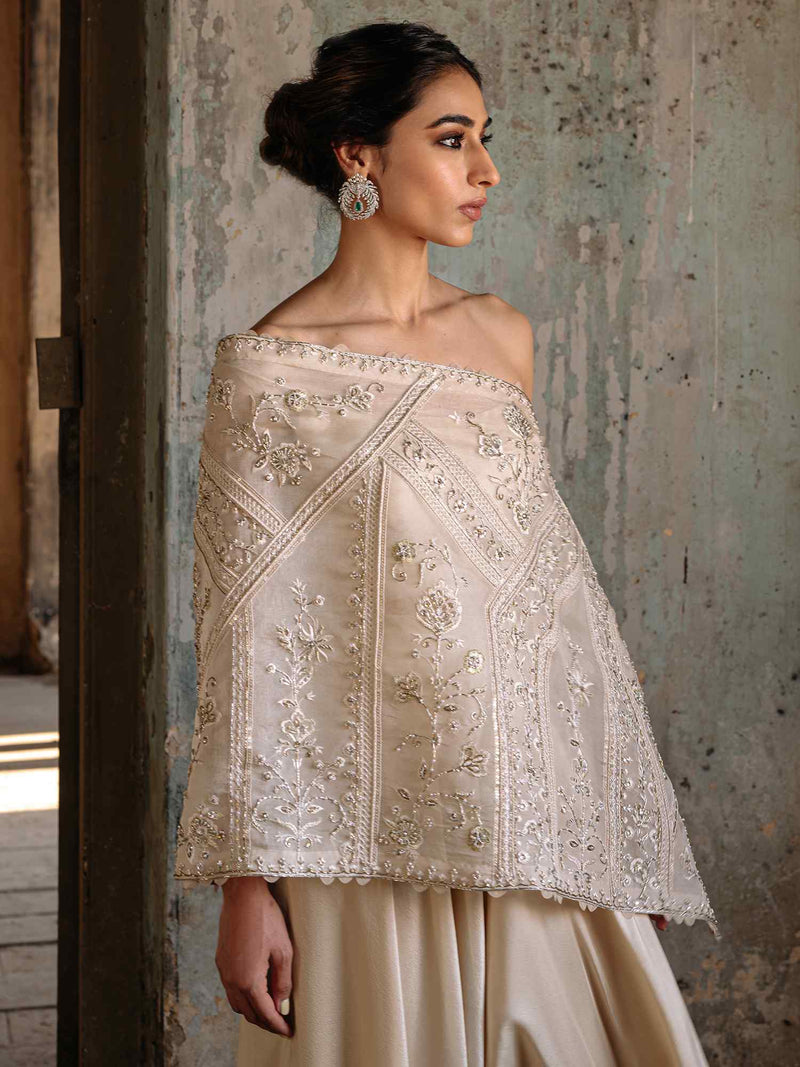 Wrap Stole, Blouse & Pants