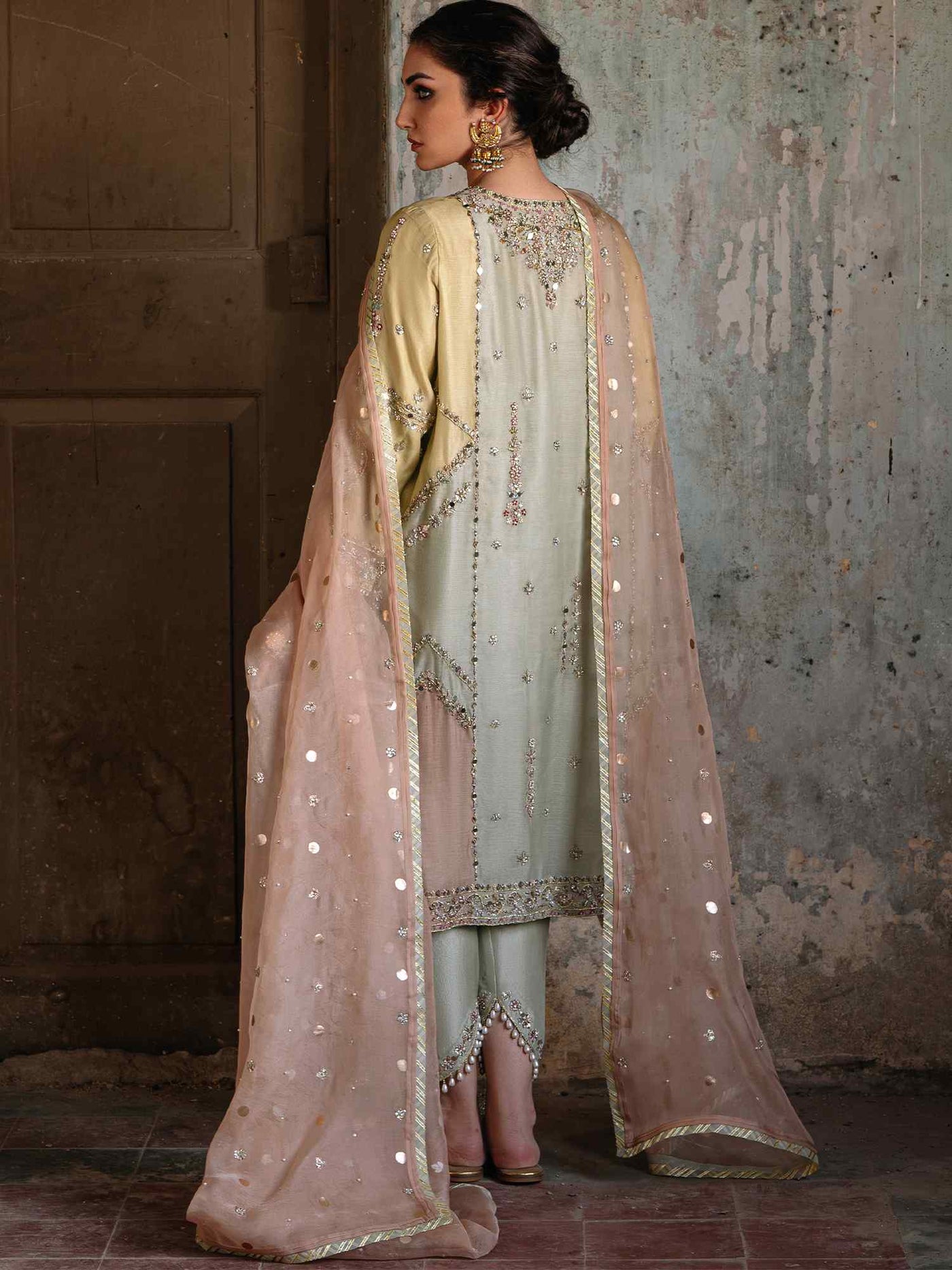 ALISHA, DUPATTA &amp; SKINNY SHALWAR