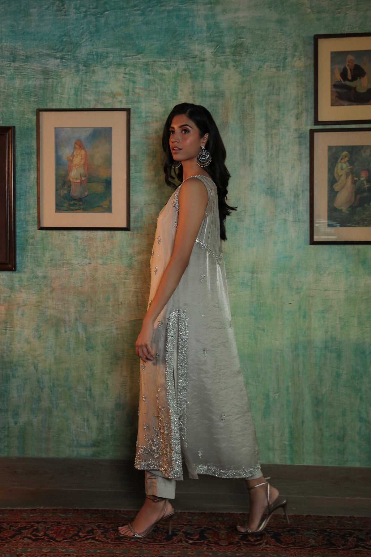 Amarisa Ivory Lehenga Choli