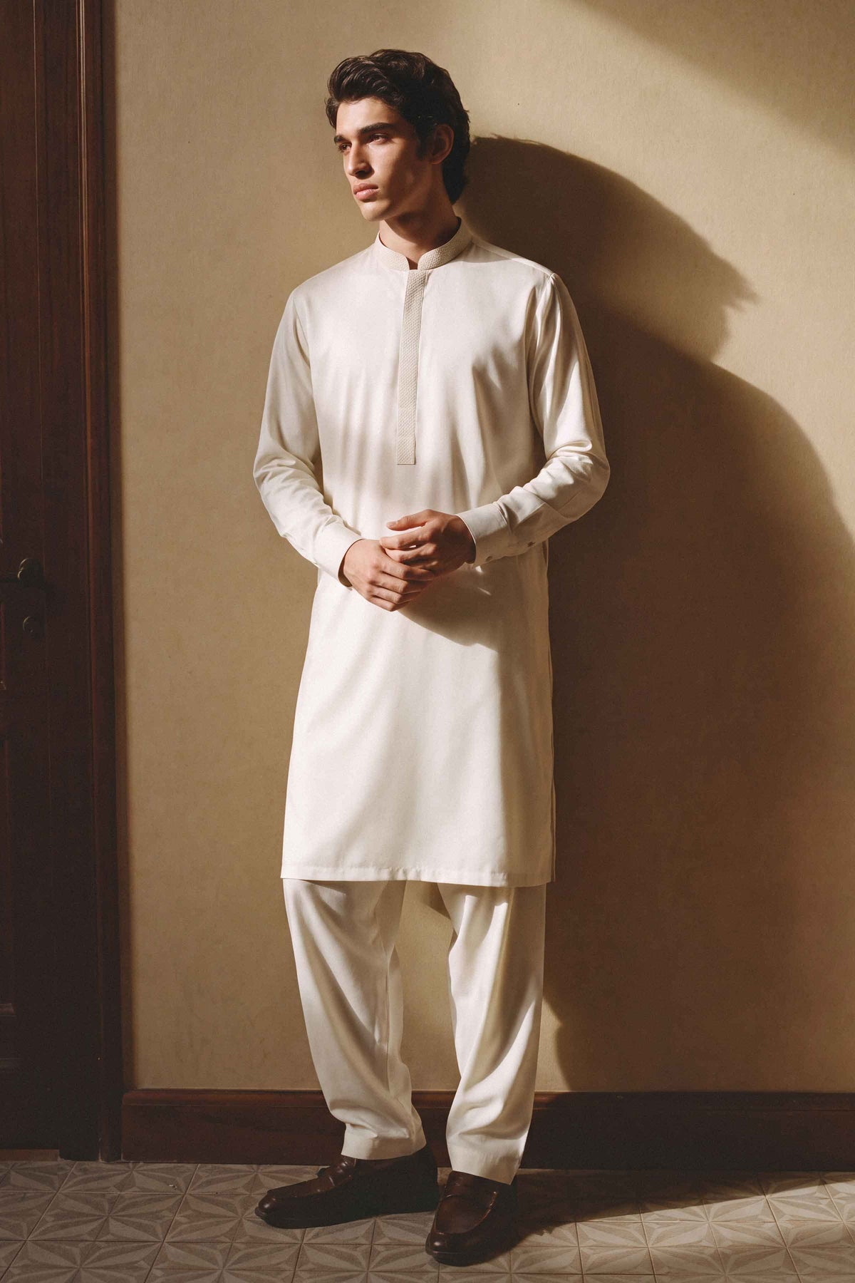 2 Piece - Embroidered Suit - NLWS26-04