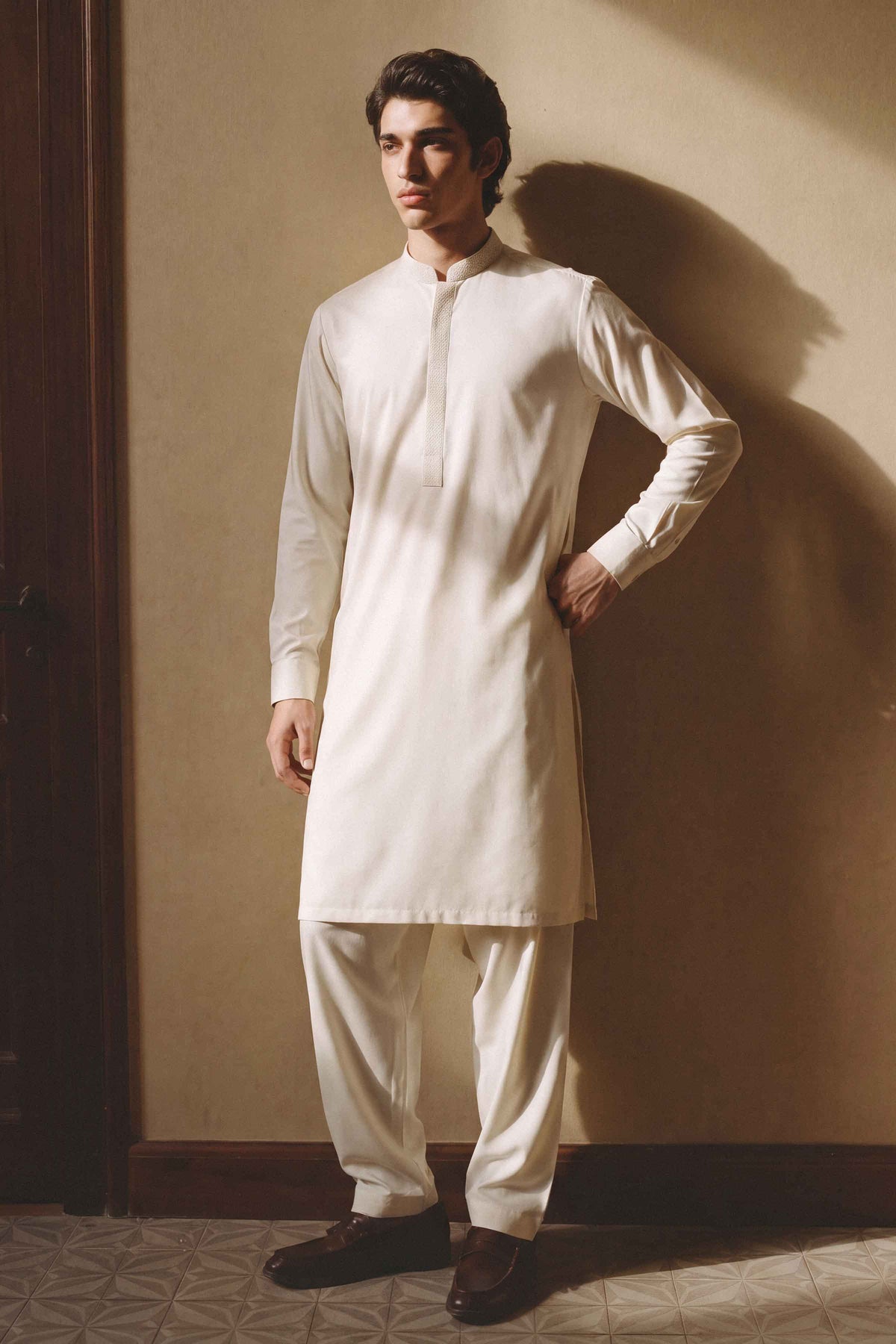 2 Piece - Embroidered Suit - NLWS26-04