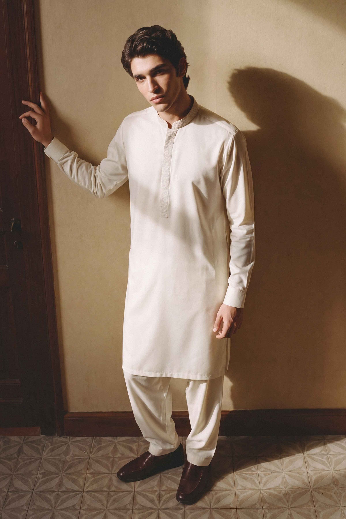 2 Piece - Embroidered Suit - NLWS26-04