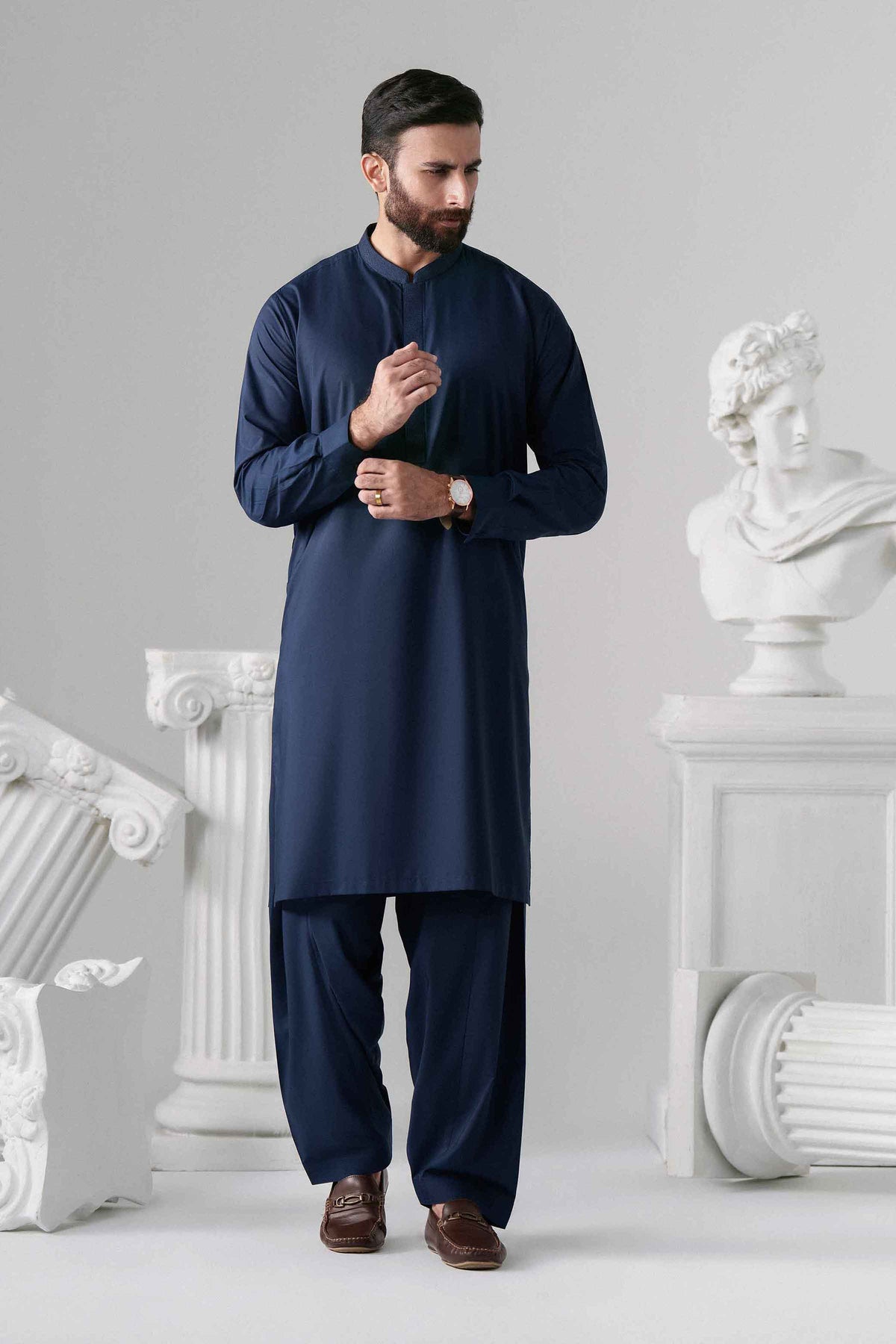 2 Piece - Embroidered Suit - NLWS26-08