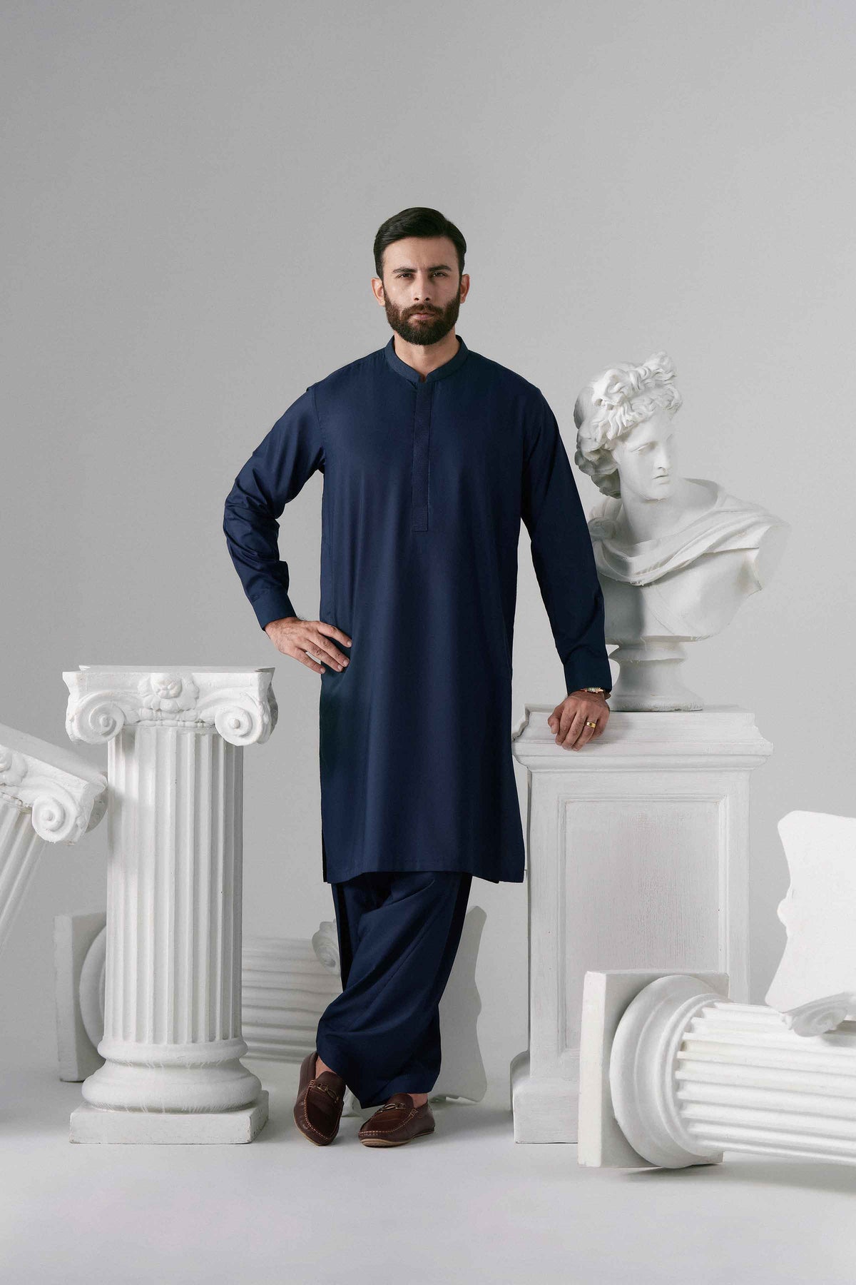 2 Piece - Embroidered Suit - NLWS26-08