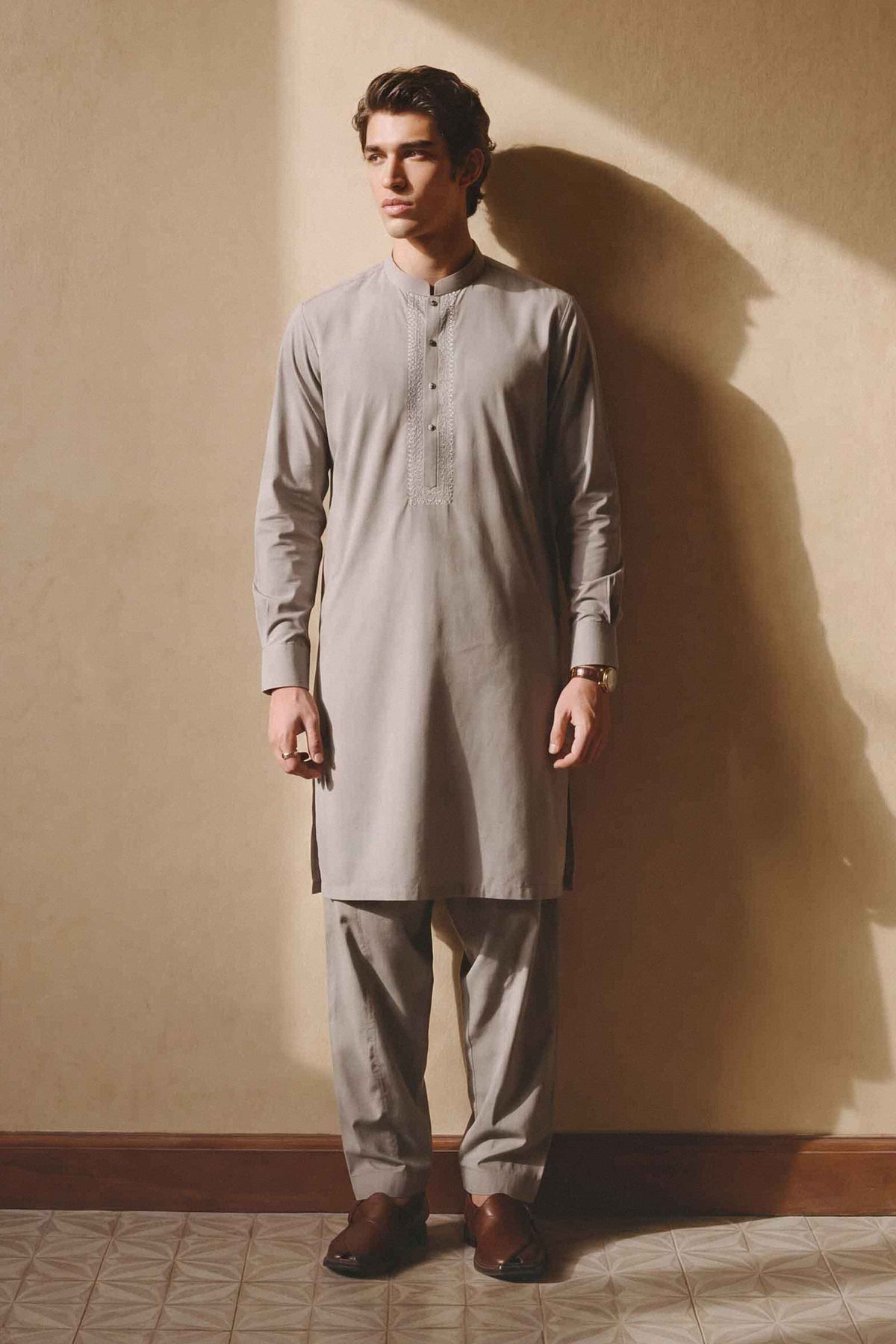 2 Piece - Embroidered Suit - NLWS26-10