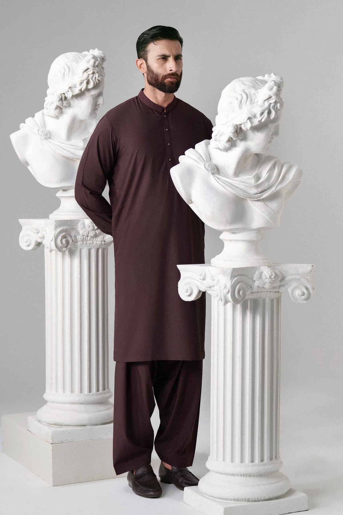 2 Piece - Embroidered Suit - NLWS26-15