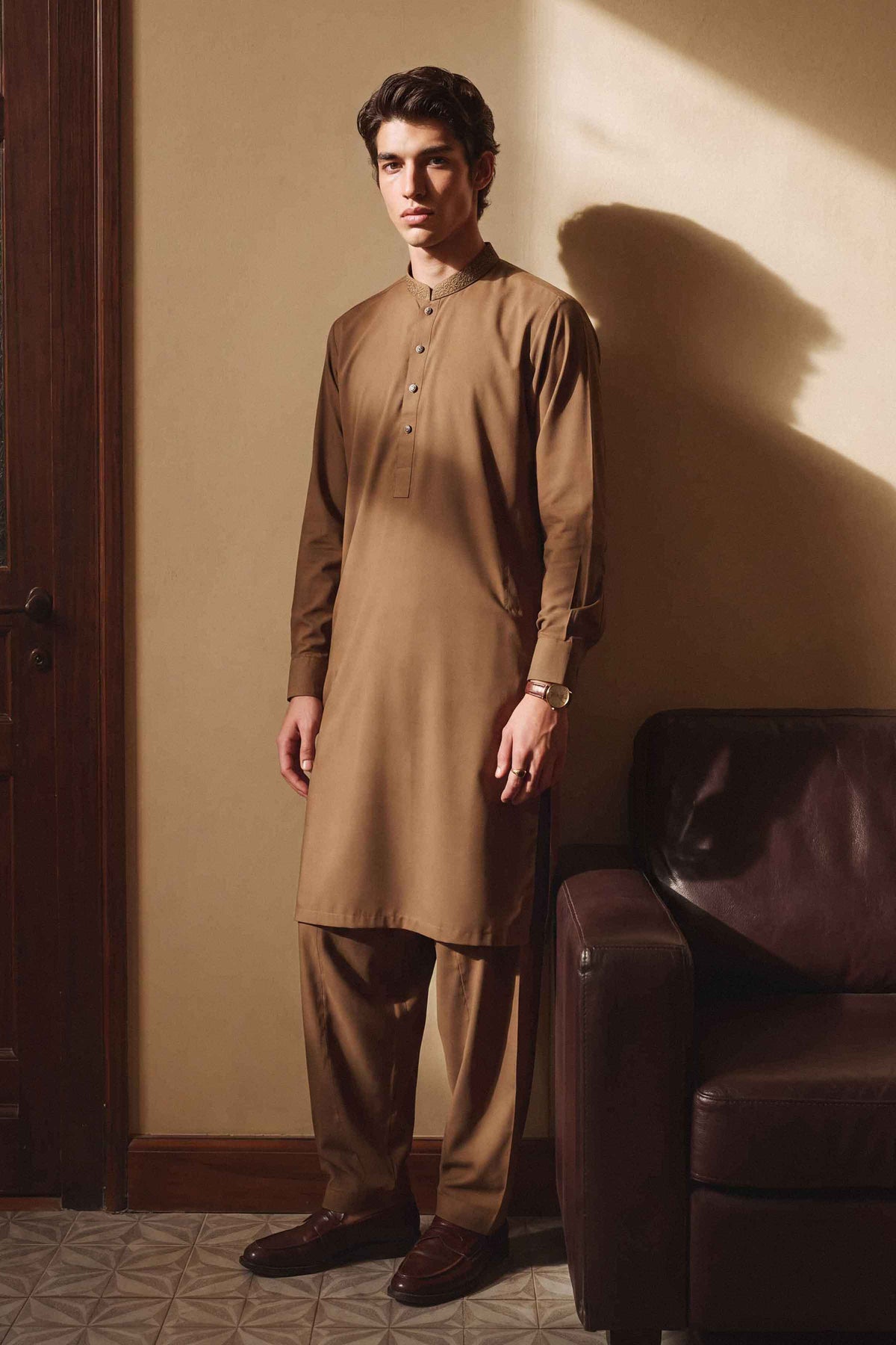 2 Piece - Embroidered Suit - NLWS26-18
