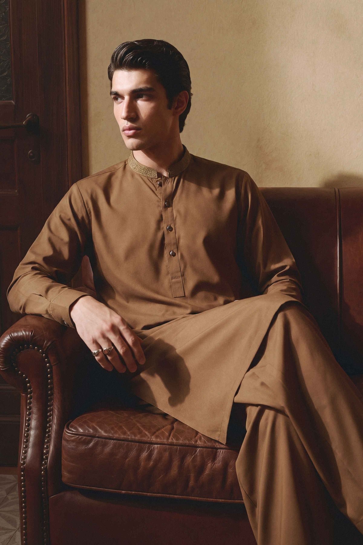 2 Piece - Embroidered Suit - NLWS26-18
