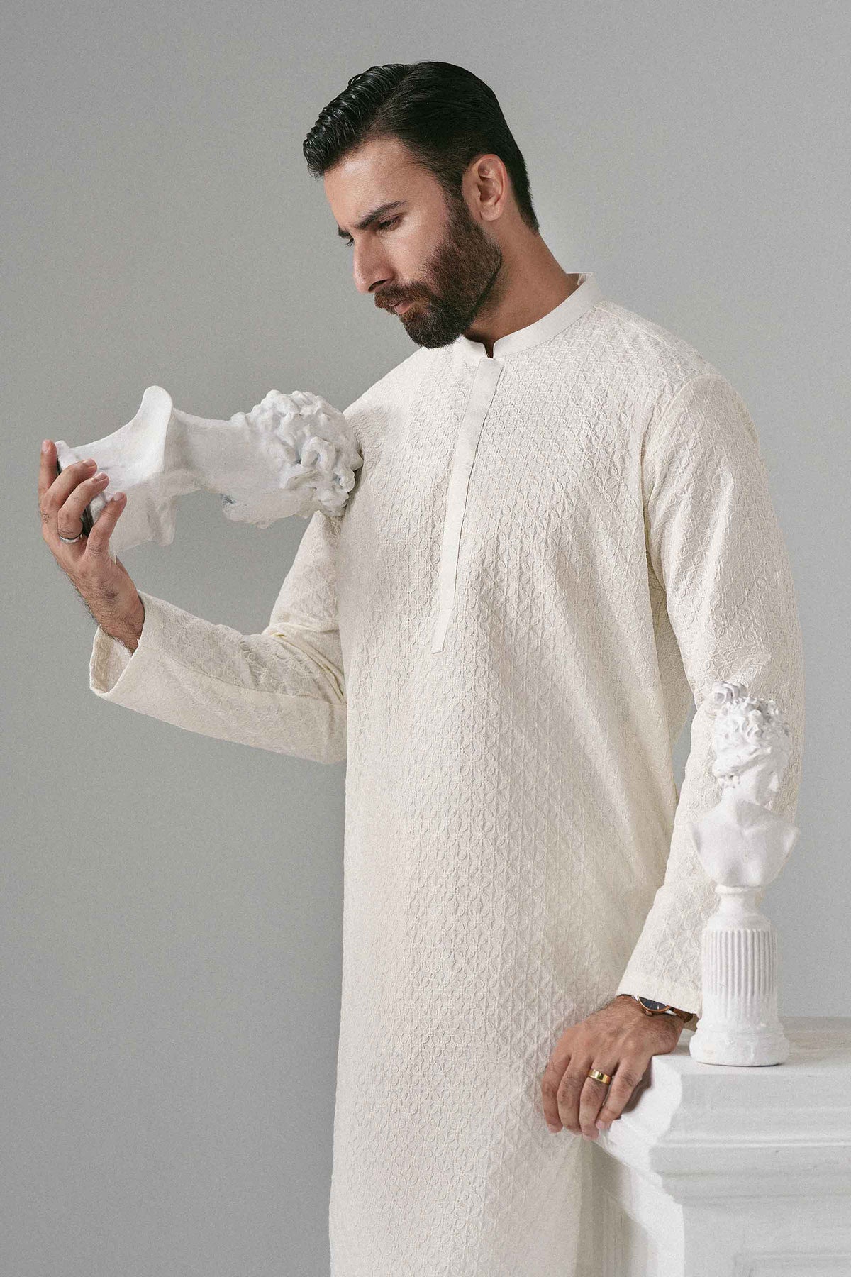 2 Piece - Embroidered Suit - NLWS26-24