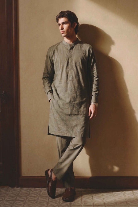 2 Piece - Embroidered Suit - NLWS26-25