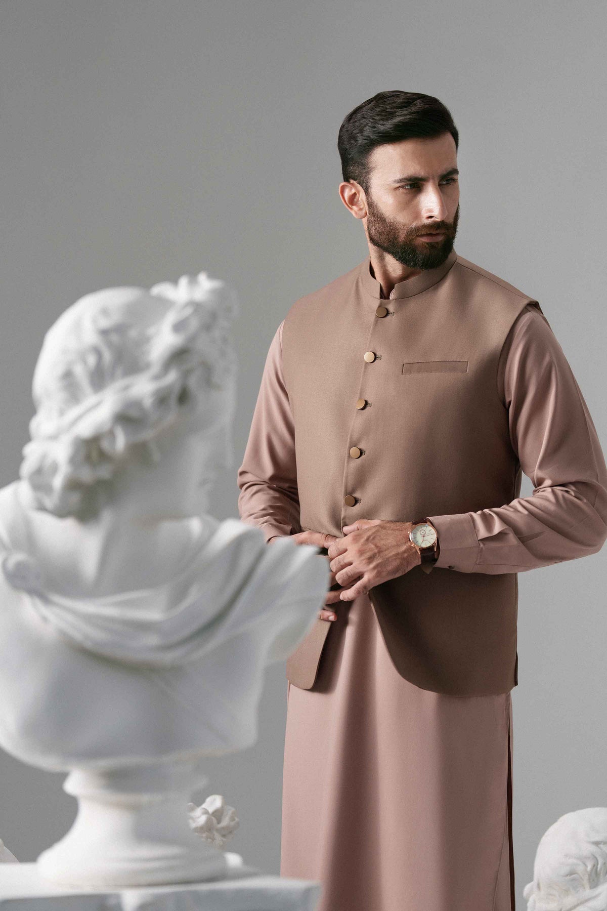 2 Piece - Embroidered Suit - NLWS26-20
