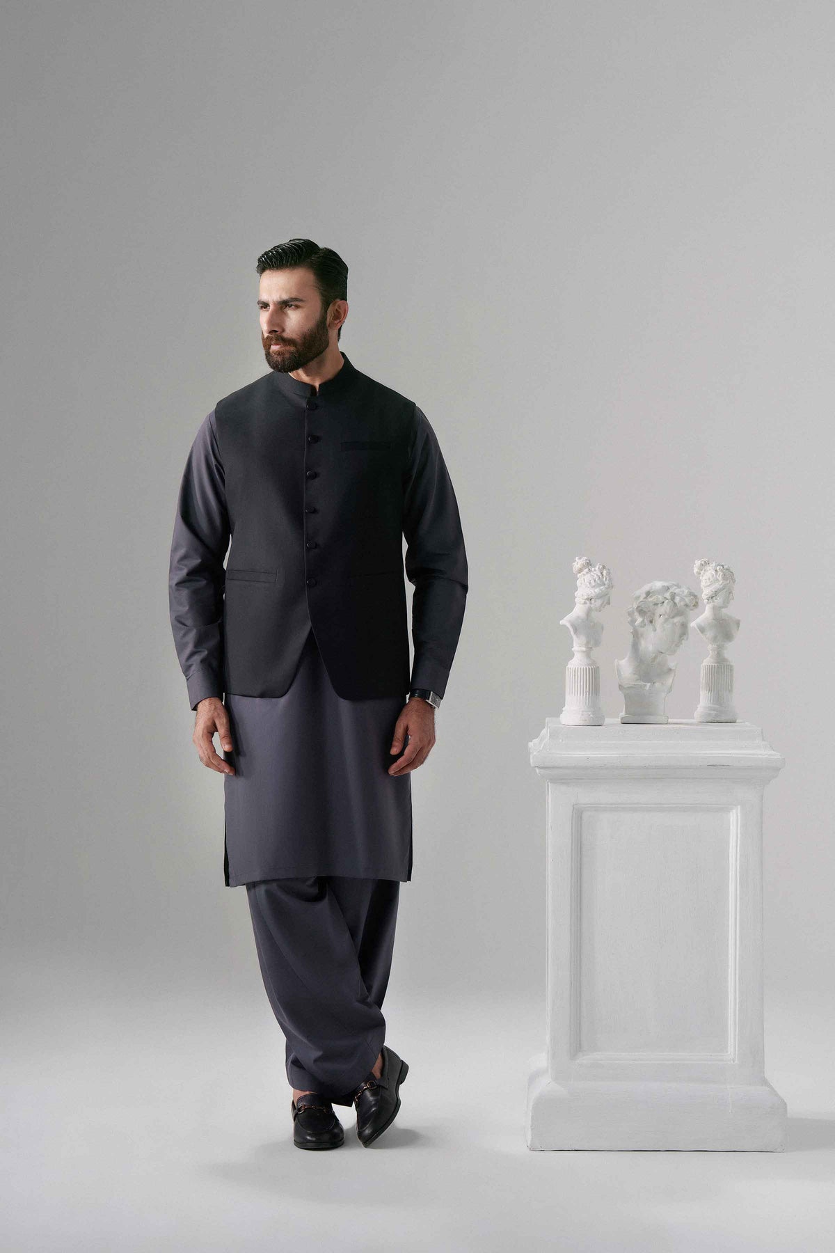 2 Piece - Embroidered Suit - NLWS26-07