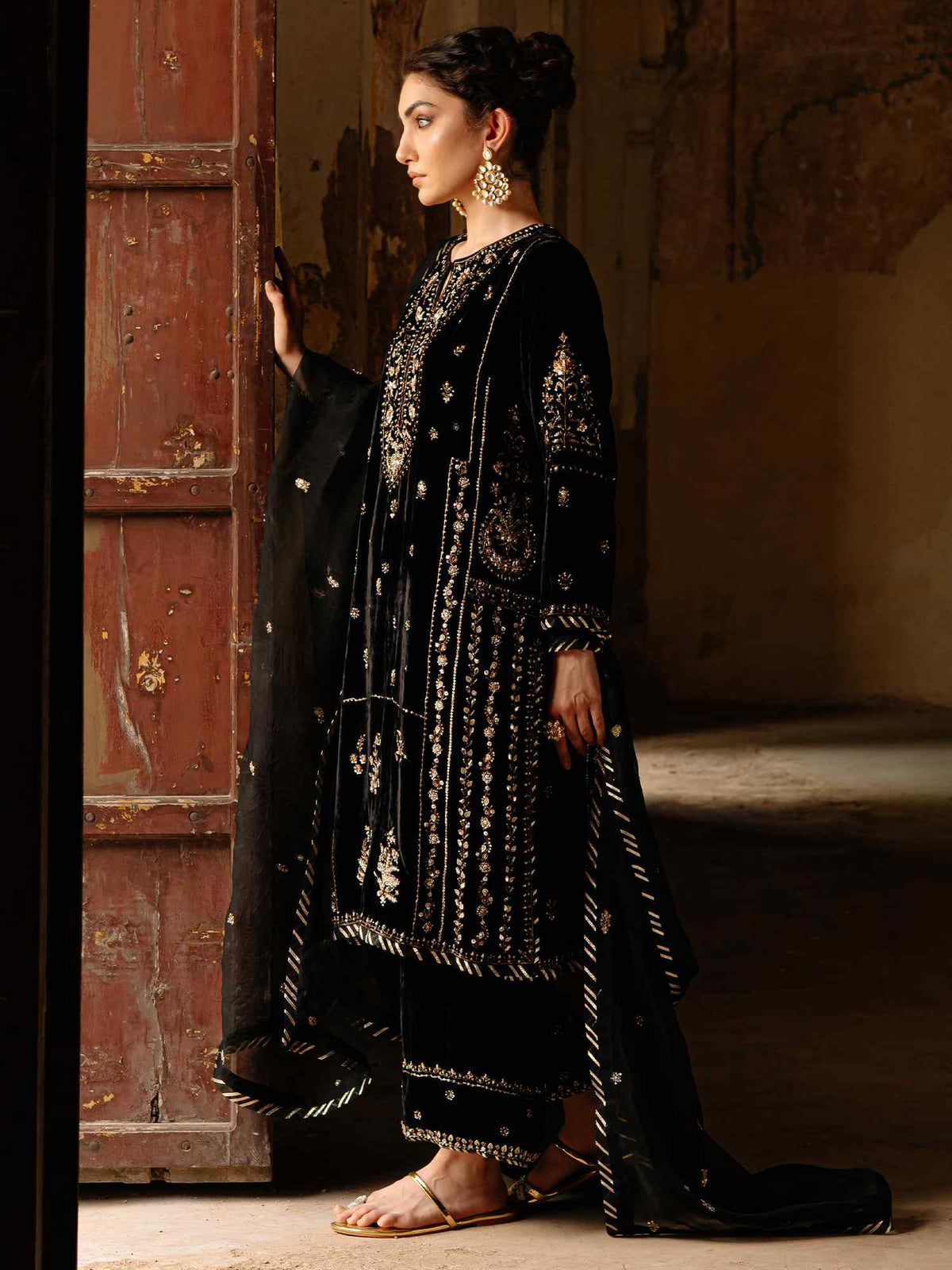 Raya, Izaar & Dupatta - BD805