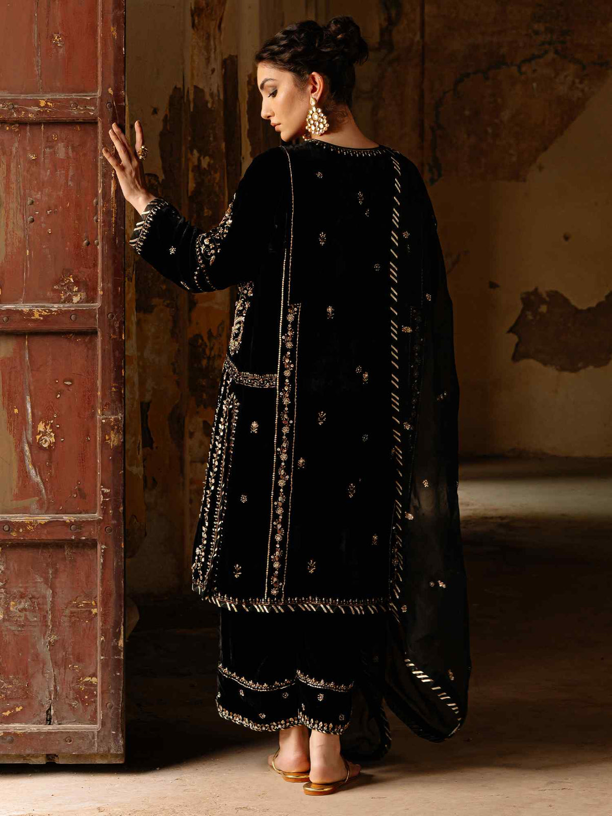 Raya, Izaar & Dupatta - BD805