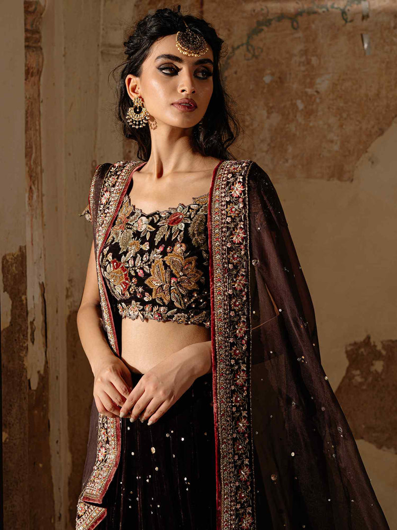 Choli W Dupatta Ghagra