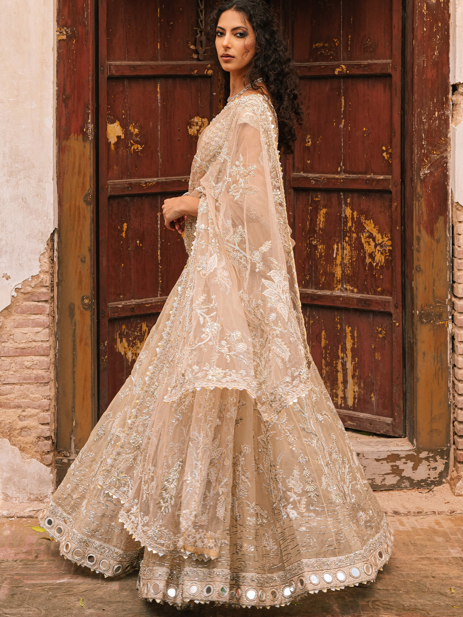 Blouse, Lehenga & Dupatta