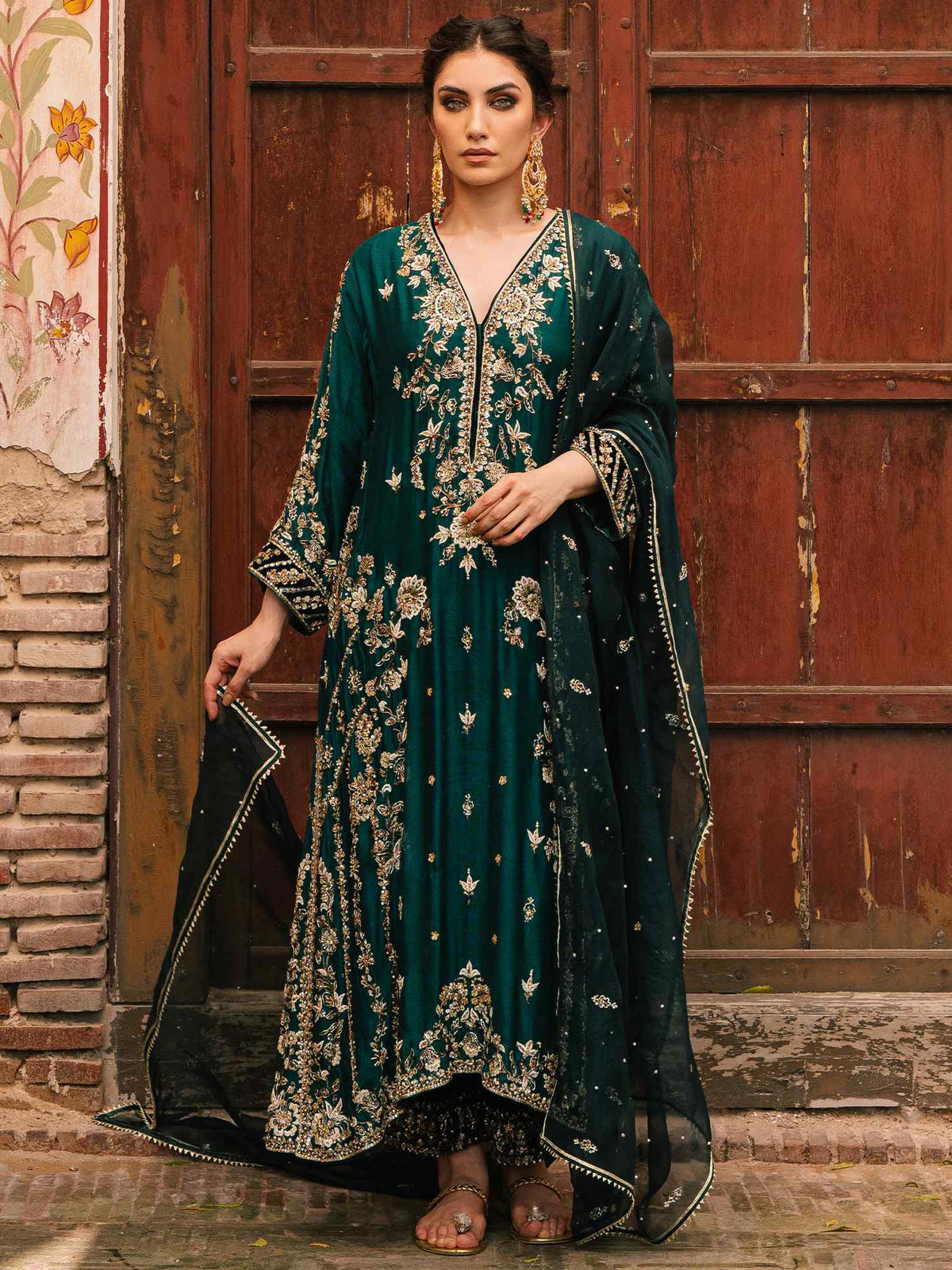 Nimr, Pants & Dupatta