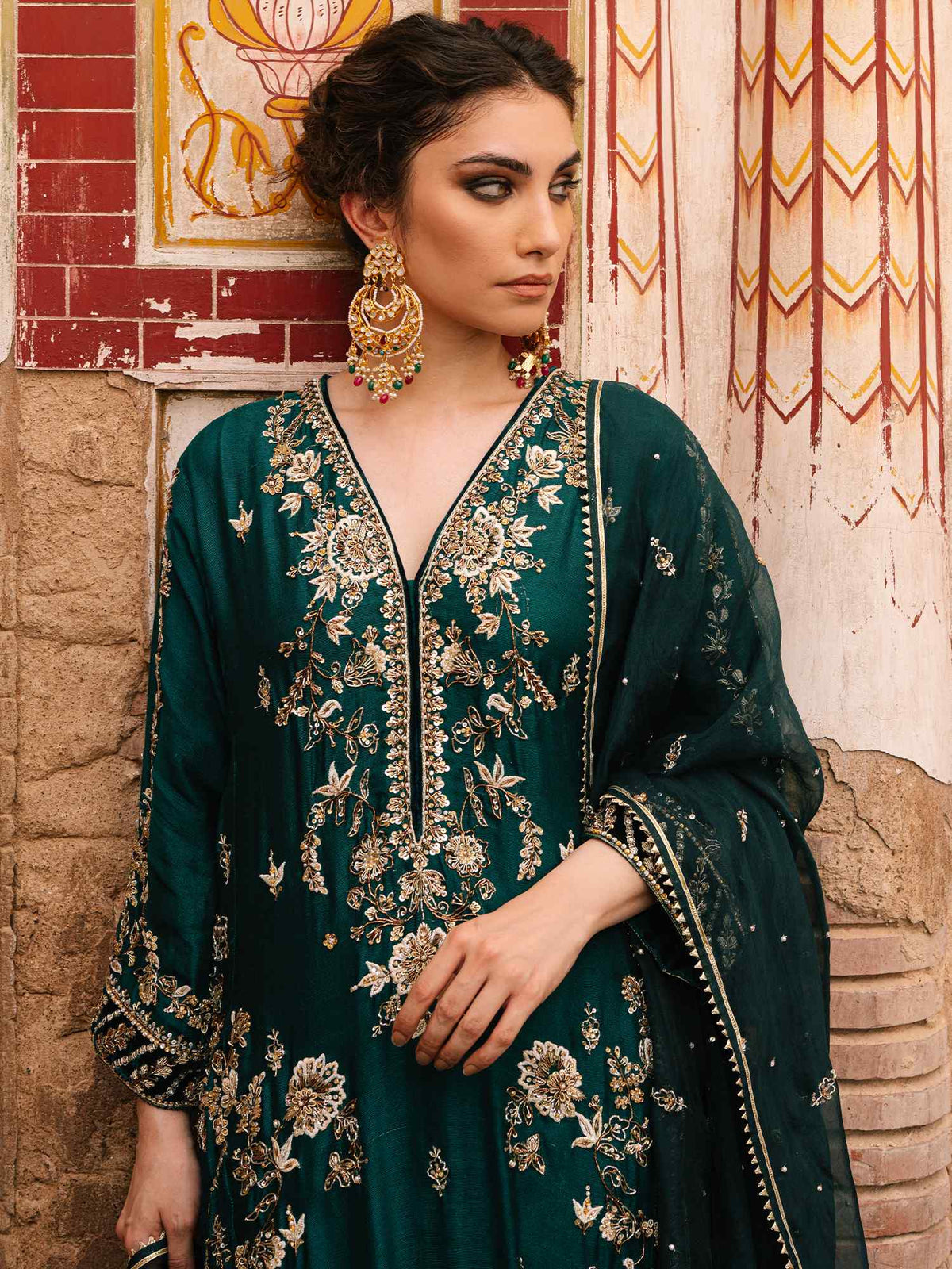 Nimr, Pants & Dupatta