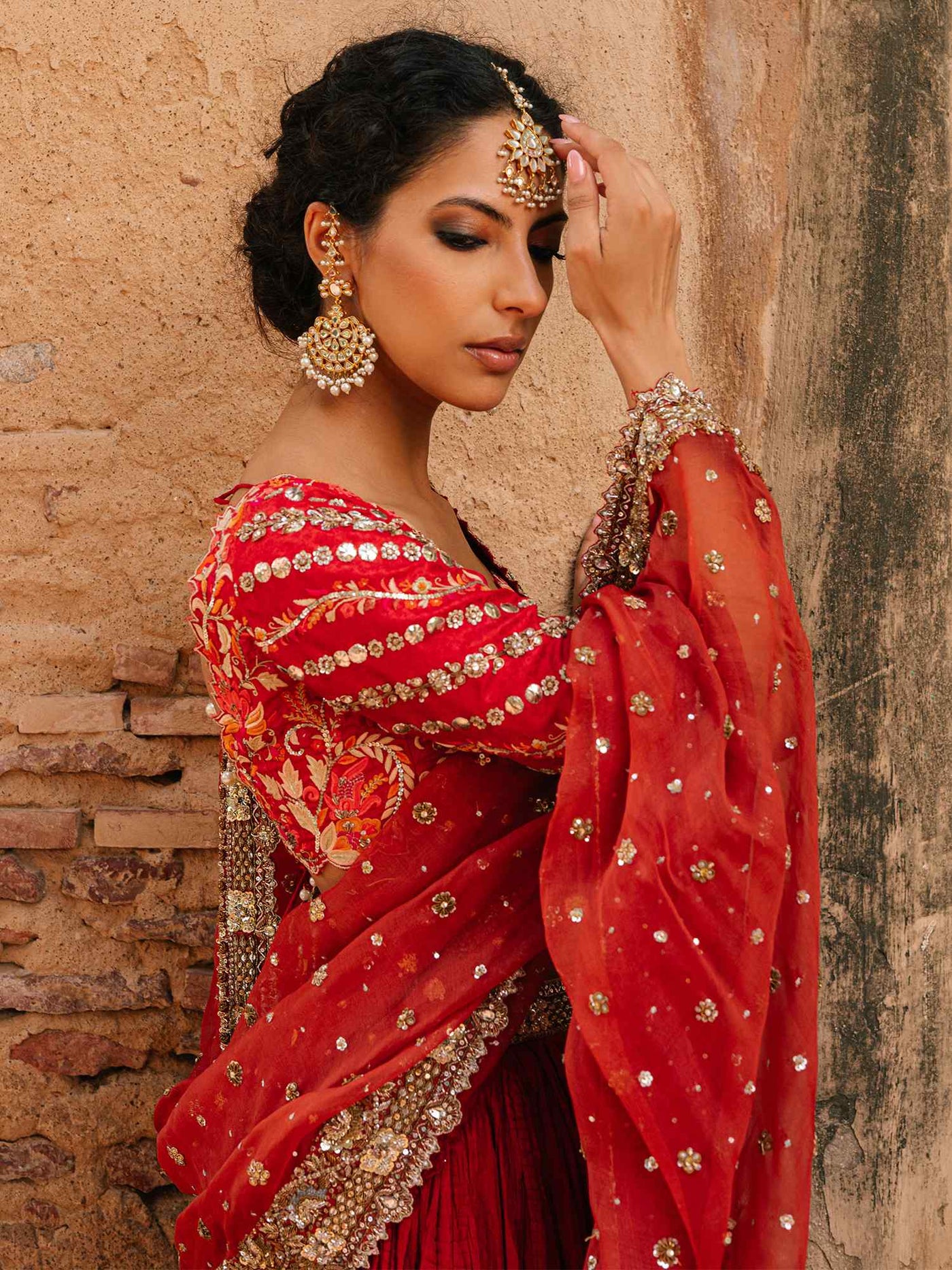Choli W Dupatta Lehenga