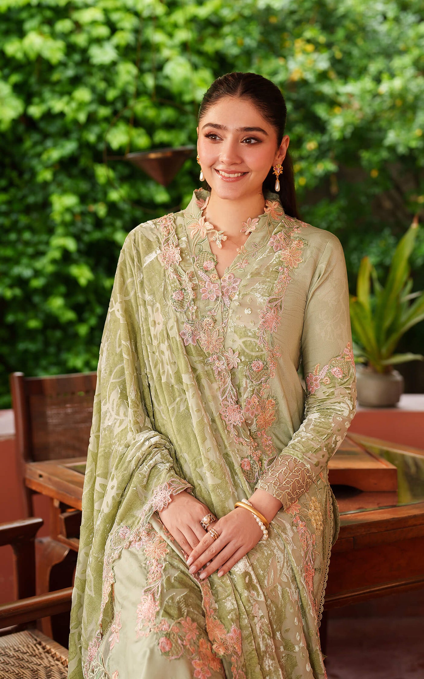 Noir LWC25-04 | 3pcs Embroidered Unstitched Winter