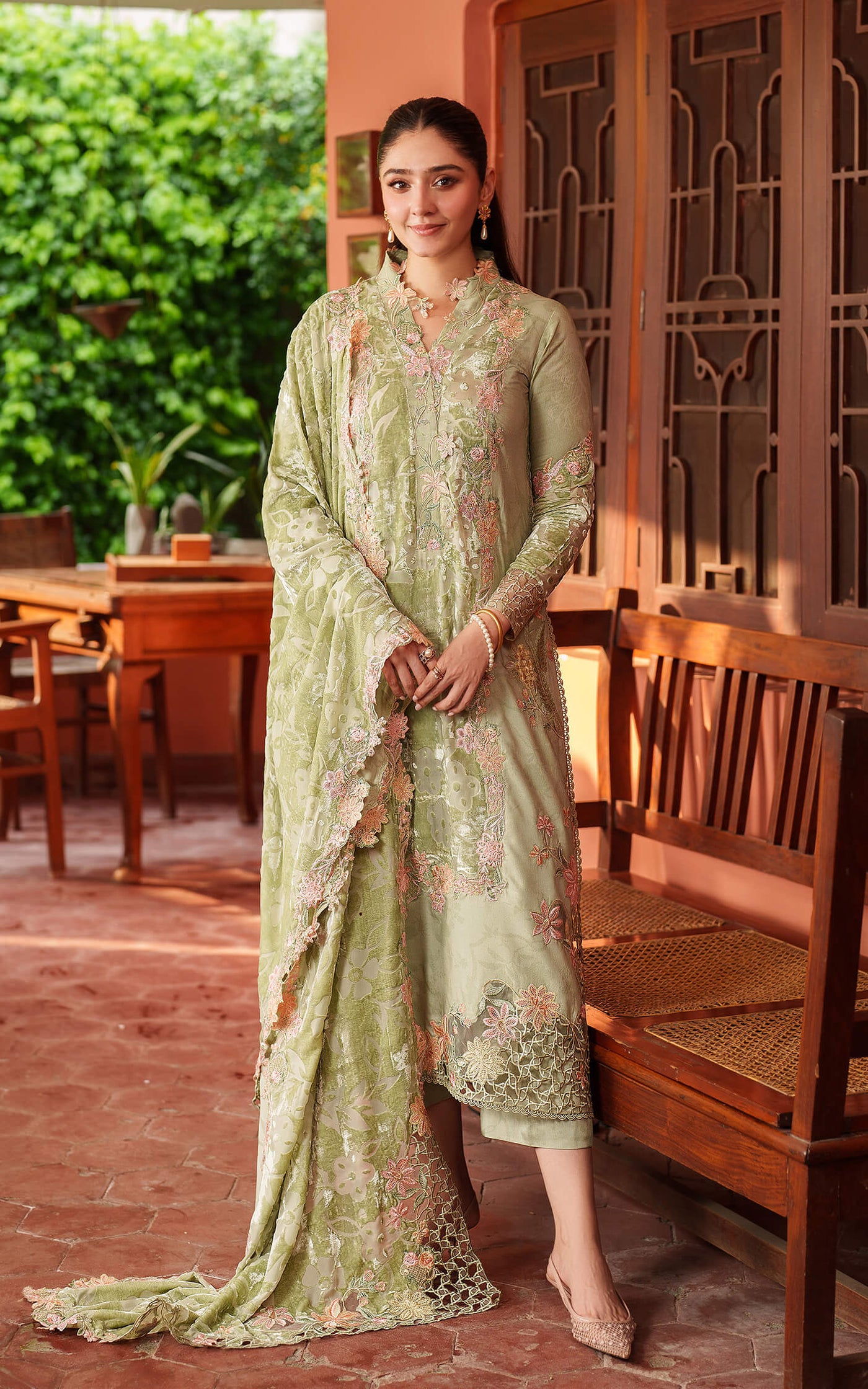 Noir LWC25-04 | 3pcs Embroidered Unstitched Winter