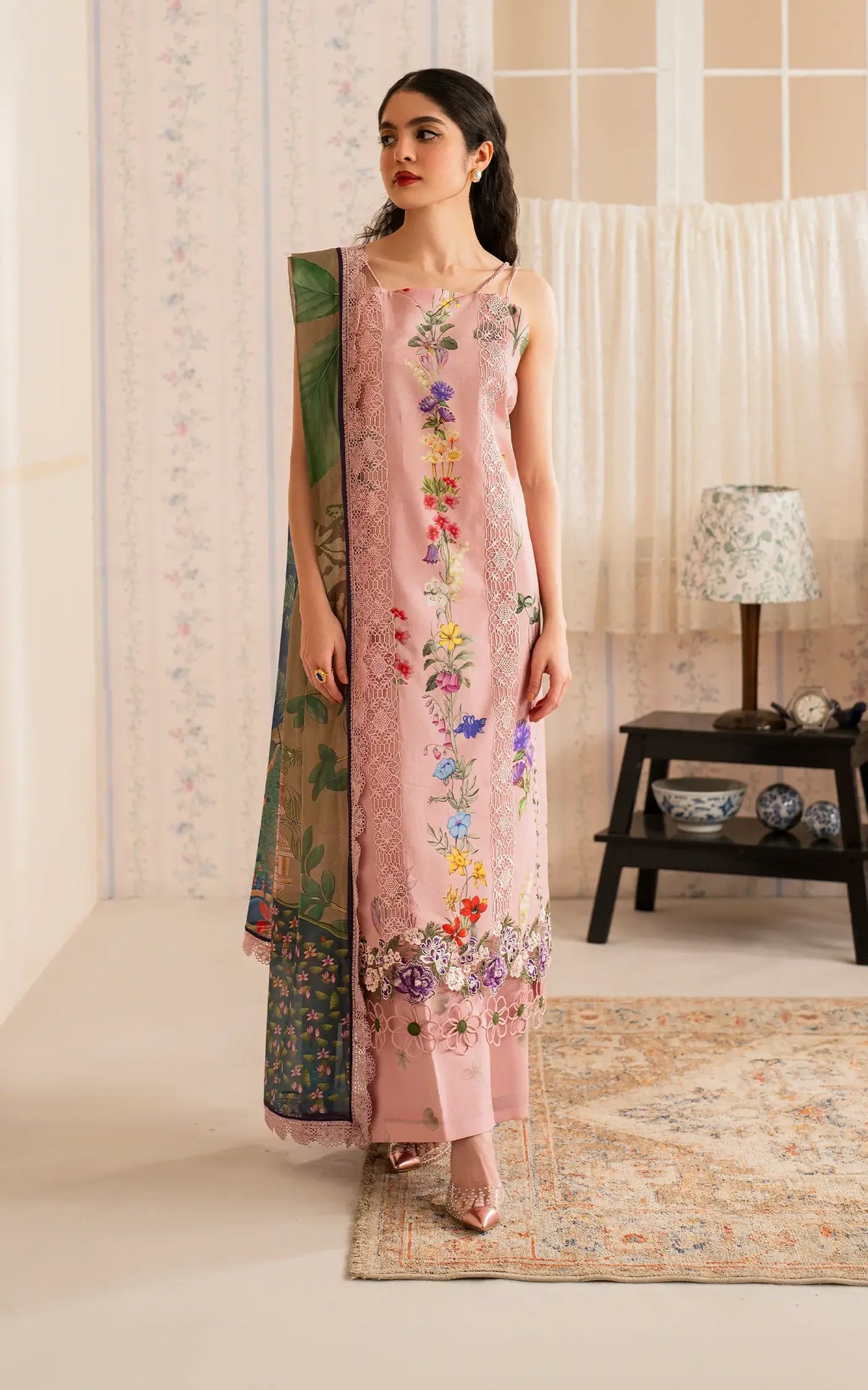 Noor (MVL25-14) | Unstitched Summer